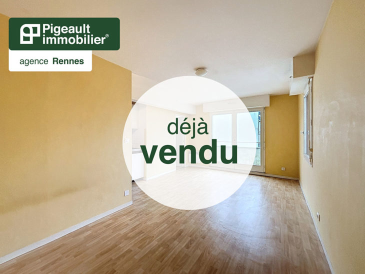 Studio vendu – Proche université – Rennes – Quartier Beaulieu – Libre à la vente - AG1261-2