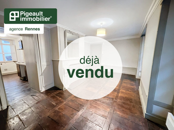 Appartement T2 vendu  – Petite copropriété – Rennes – Centre-ville - AG2629-2