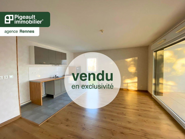 Rennes, Appartement T3, Beauregard, Garage et parking, Balcon exposé Sud - AG2882-31