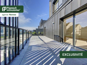 Rennes, Centre-ville, Prairies Saint-Martin, T5 duplex avec terrasse en dernier étage, deux stationnements