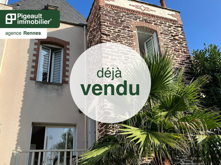 Maison vendue – Rennes Sévigné, -Thabor – joli jardin clos - AG3157-3