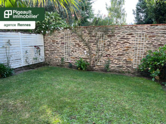 Maison vendue – Rennes Sévigné, -Thabor – joli jardin clos