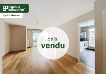 Rennes, quartier Lorient Saint-Brieuc, appartement T4, proche centre-ville, en bordure de Vilaine, grande terrasse, 2 balcons, double garage - AG3166-26