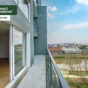 Rennes, quartier Lorient Saint-Brieuc, appartement T4, proche centre-ville, en bordure de Vilaine, grande terrasse, 2 balcons, double garage - AG3166-26