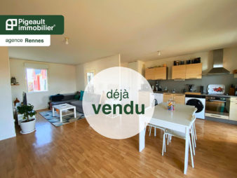 Saint Armel, Appartement T3, 71.47 m² avec grande terrasse, proche des transports en commun