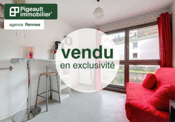 Studio vendu – Rennes – Quartier Saint Hélier – proche gare - AG3373-3