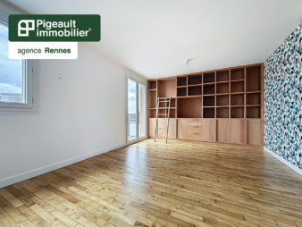 Appartement T2 à vendre – Rennes – Saint Hélier – Lumineux – Dernier étage