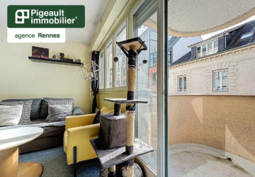 T2 à vendre – Rennes – Centre Ville – Mail François Mitterrand –  DPE D – Parking – Balcon - AG1658-3