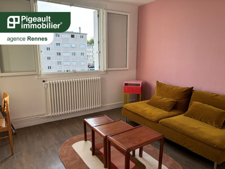Appartement T3 – 57.82 m2 – Square Léon Blum – Rennes - SC2018-38