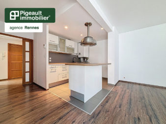 T3 à vendre – Rennes Rue de Nantes – Saint Yves – stationnements, jardin, résidence en bon état