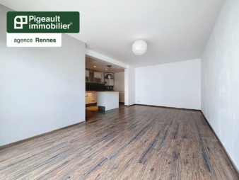 T3 à vendre – Rennes Rue de Nantes – Saint Yves – stationnements, jardin, résidence en bon état