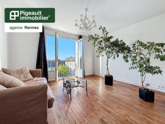 T3 à vendre – Rennes Quartier Jeanne d’Arc – 2 chambres – Idéal colocation – Bon état