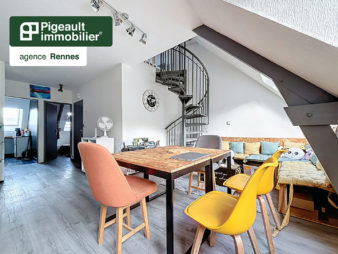T3 à vendre – Rennes Les Champs Manceaux – Bréquigny – Duplex – Garage