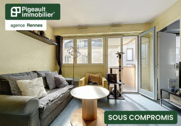 T2 sous compromis – Rennes – Centre Ville – Mail François Mitterrand –  DPE D – Parking – Balcon - AG1658-4