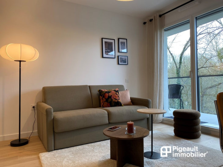 Appartement Rennes T1 Meublé – Centre ville – Prairies St Martin – 26.73m² - SC9572