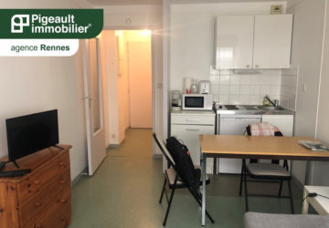 Appartement STUDIO – 19m² – Quartier Auchel – Rennes - SC2016-112