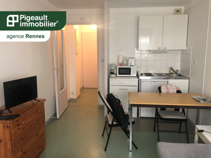 Appartement STUDIO – 19m² – Quartier Auchel – Rennes - SC2016-112
