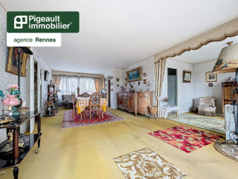 Appartement T5 à vendre – 3 chambres – Rennes Quartier Bourg l’Évêque – Proche place des Lices – Terrasse – Parking – Cave