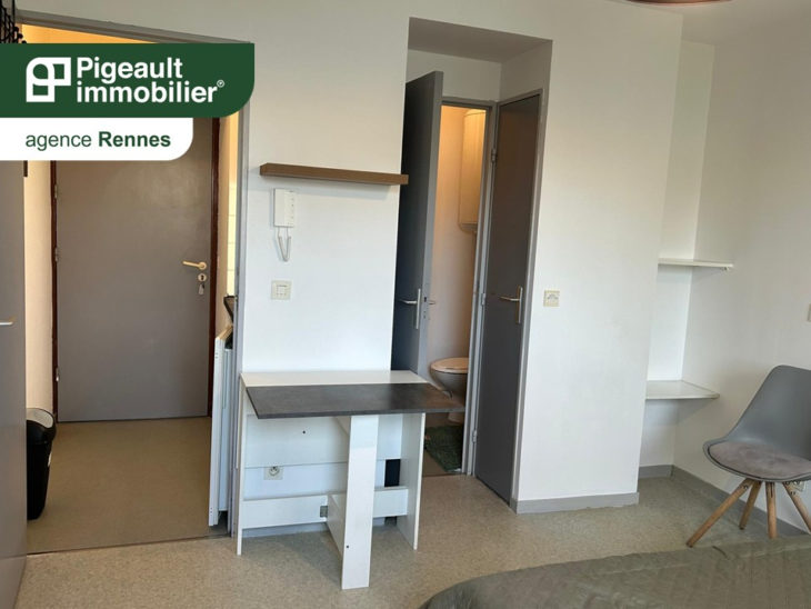 Appartement Studio – 18.09m2 – Quartier Beaulieu – Rennes – Studio Meublé (N°169) - SC202478