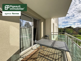Appartement T2 à vendre – Cesson Sevigne – Balcon – Garage
