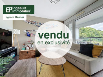 T2 sous compromis – Rennes Quartier Beauregard – Balcon – Résidence récente – Garage