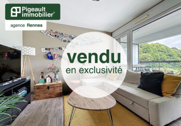 T2 sous compromis – Rennes Quartier Beauregard – Balcon – Résidence récente – Garage - AG3477-4