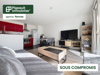 Appartement T2 sous compromis – Cesson Sevigne – Balcon – Garage