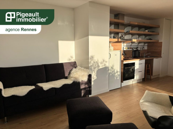 Appartement Rennes 3 pièces – 61.73 m2 – Cours St Michel – Rue de Chateaugiron – Meublé - SC202634