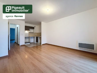 Appartement T2 à vendre  – Rennes Quartier Lorient / Saint Brieuc – Terrasse – Garage – 1 chambre