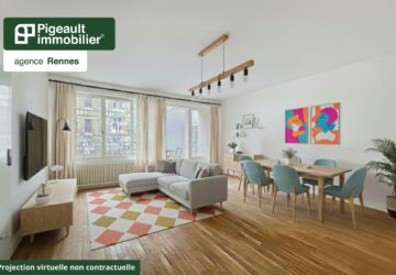 Appartement T4 à vendre – Rennes quartier des Halles – 3 chambres – Terrasse de +50m² - AG3433-7