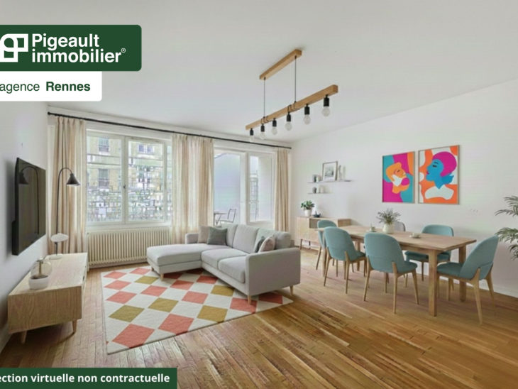 Appartement T4 à vendre – Rennes quartier des Halles – 3 chambres – Terrasse de +50m² - AG3433-7