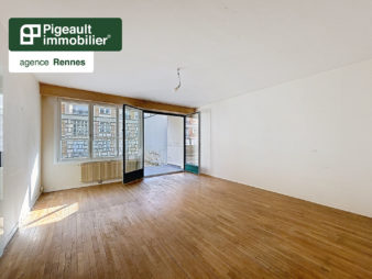 Appartement T4 à vendre – Rennes quartier des Halles – 3 chambres – Terrasse de +50m²