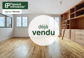 Appartement T2 VENDU – Rennes – Saint Hélier – Lumineux – Dernier étage - AG3459-2