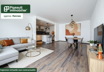 Appartement T3 à vendre – Rennes Rue de Nantes – Parking – 2 chambres – Jardin partagé - AG3505-4