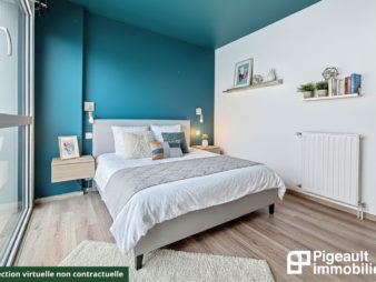 Appartement T3 à vendre – Rennes Rue de Nantes – Parking – 2 chambres – Jardin partagé