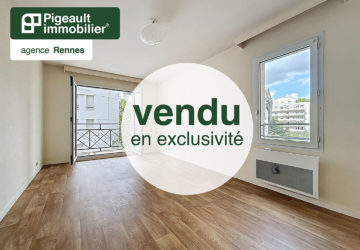T2 VENDU – Rennes Saint Hélier – Proche gare – Balcon et Parking - AG3522-1