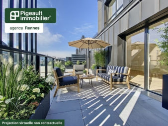 Appartement T4 Duplex à vendre – Rennes Prairies Saint Martin – Centre ville