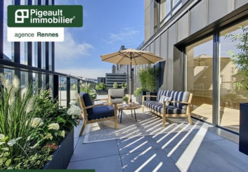 Appartement T4 Duplex à vendre – Rennes Prairies Saint Martin – Centre ville - AG3581-1