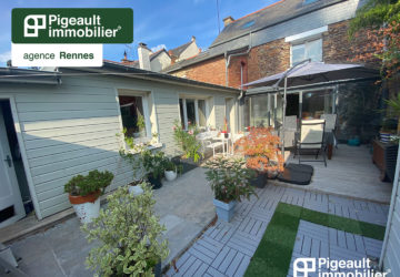 RENNES quartier Fac de droit, adorable maison années 20/30 dans rue calme très prisée! - AG2930