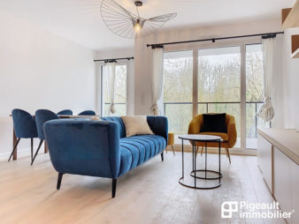 Appartement Rennes 3 pièces 61.26 m2 – Résidence Ilo – Meublé