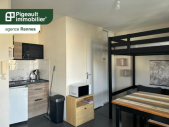 STUDIO  Meublé – St Grégoire – La Bellangerais  – 18.55 m2