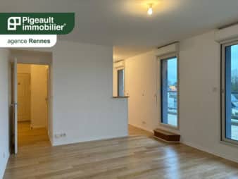 Appartement type 3 – Garage fermé et parking aérien – Terrasse – Chateaubourg