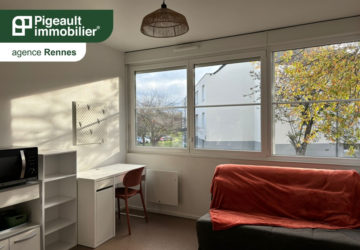 Appartement Studio Meublé – Les jardins de Kerlann – Bruz - 21-SC202626