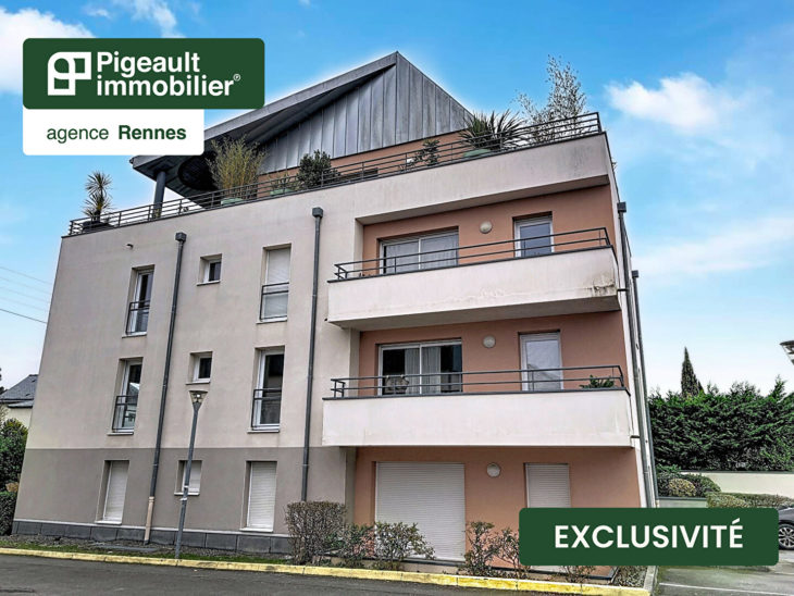 Appartement T2 à vendre – Rennes La Motte Brûlon – Proche Prairies Saint Martin – Balcon – parking - AG3601-3