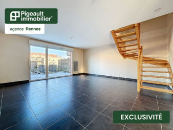 Appartement T4 à vendre – 3 chambres – Chartres De Bretagne – Proche de Rennes – Garage