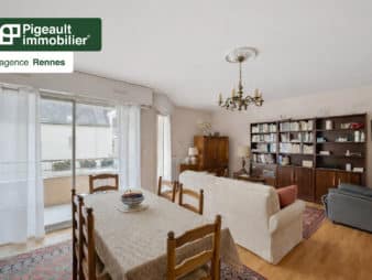 Appartement T3 à vendre – Rennes centre ville – Dinan Chezy – DPE C – Ascenseur – Balcon – Garage et cave