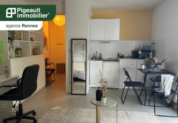 Studio – 26.44m² – Quartier Arsenal / Redon – Rennes - SC2020-39