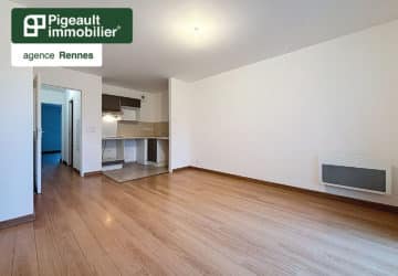 Appartement T2 à vendre  – Rennes Quartier Lorient / Saint Brieuc – Terrasse – Garage – 1 chambre - AG2636-2