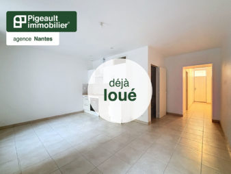 Appartement Nantes Dobrée T2 41.72 m²