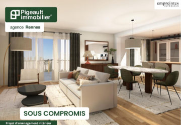 Appartement T4 Duplex à vendre – Rennes Prairies Saint Martin – Centre ville - AG3581-3